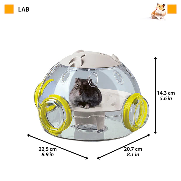 Ferplast Lab casetta per criceti e piccoli roditori Ferplast Lab casetta per criceti e piccoli roditori